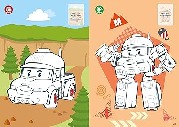 Amazon.co.jp: ロボカーポリー(Robocar Poli) シール 付き